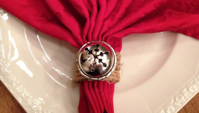 Jingle bell hotsell napkin rings